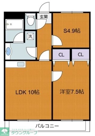 アルパイン松原の物件間取画像